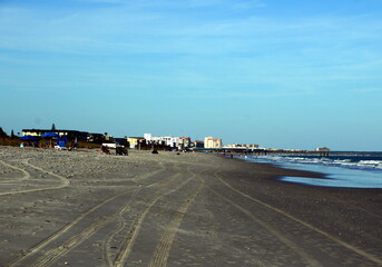 Panorama at the Atlantic in Cocoa Beach, Florida