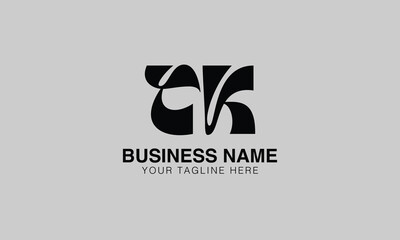 Obraz premium TK T tk initial logo | initial based abstract modern minimal creative logo, vector template image. luxury logotype logo, real estate homie logo. typography logo. initials logo