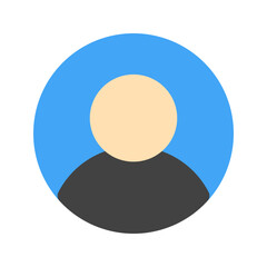 account flat icon
