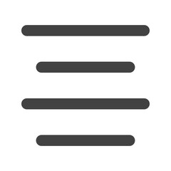 Obraz premium align center flat icon