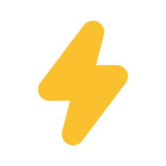 flash flat icon