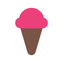 ice cream flat icon