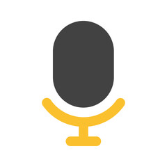 mic flat icon