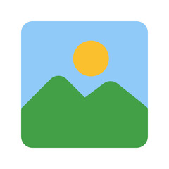 picture flat icon