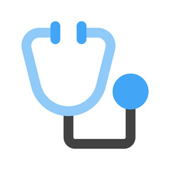 Obraz premium stethoscope flat icon