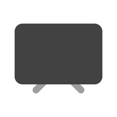 Naklejka premium television flat icon