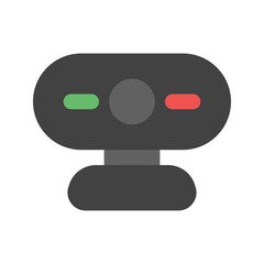 webcam flat icon