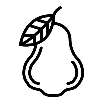 Java Apple Vector Line Icon Design