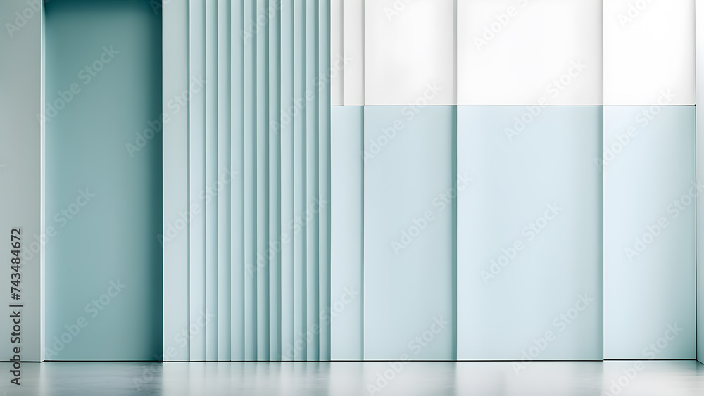 Poster geometric-composition-featuring-multiple-layers-with-a-translucent-overlay-linear-patterns-and-angu