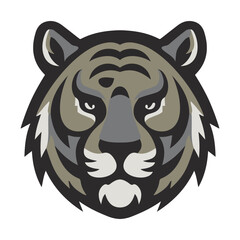 Tiger head logo icon template 5