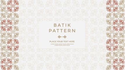 Luxury traditional pattern background with ethnic elements