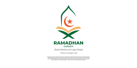 Islamic and ramadhan kareem logo design for graphic designer and web developer