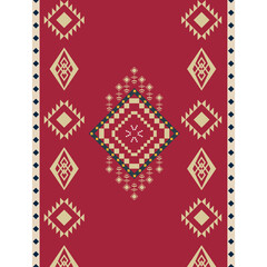 Traditional ornament ethnic geometric ethnic fabric pattern design for textiles, rugs, wallpaper, clothing, sarong, scarf, batik, wrap, embroidery, print, curtain, carpet, wallpaper, wrapping, Batik