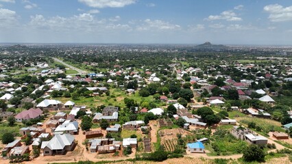 Aerial View of Dodoma City During Daytime