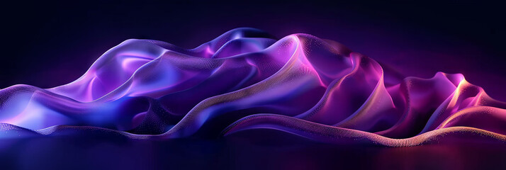 Obraz premium abstract purple wavy pattern background