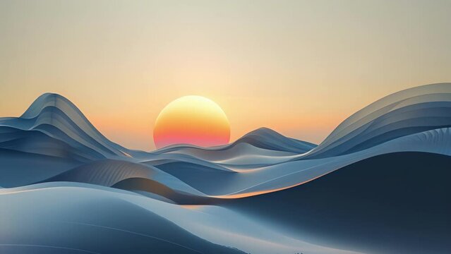A minimalist landscape of simple shapes and lines shifts and transforms guided by the smooth and smooth melodies of RB music creating a mesmerizing and visual experience.