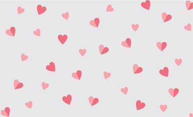 pink hearts background, valentine background.