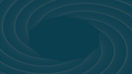abstract swirl lines background, blue