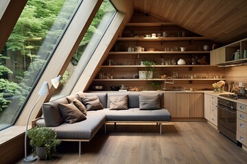Sustainable Scandinavian Wood Interiors: Eco-Friendly Designs with Reuse Emphasis