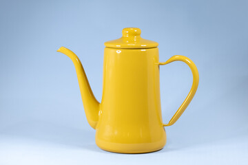 黄色いコーヒーポット