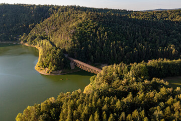 Zapora Pilchowice na rzece Bóbr © Maciej G. Szling