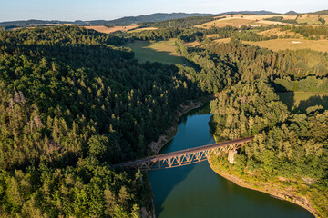 Zapora Pilchowice na rzece Bóbr © Maciej G. Szling