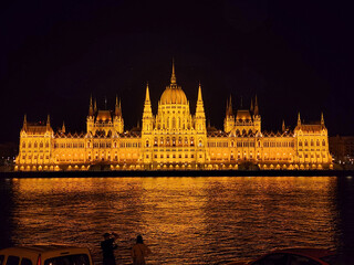 Fototapeta premium hungarian parliament building