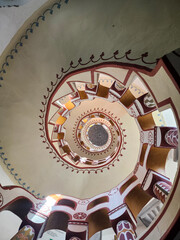 stairs to the church