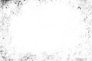 a dirty wall texture frame background on transparent background