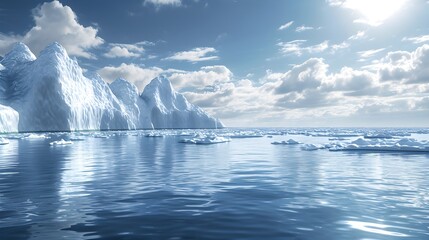 iceberg in polar regions