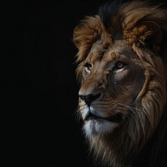 lion, animal, cat, mane, wild, wildlife, king, zoo, mammal, nature, feline, predator, portrait, carnivore, face, leo, head, safari, jungle, fur, big, majestic, big cat, dangerous, roar