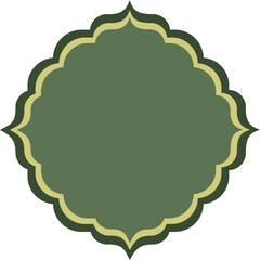 Eid Al Fitr Frame Decoration
