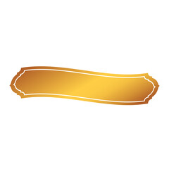 Golden Islamic Ribbon