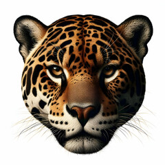 portrait of a jaguar leopard, cat, jaguar, animal, wildlife, wild, predator, mammal, zoo, nature, feline, fur, spots, big, panther, carnivore,Ai generated 