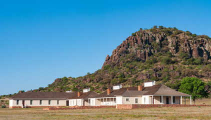 Fort Davis drill ground, Fort Davis National Historic Site, Historic United States Army fort in Texas