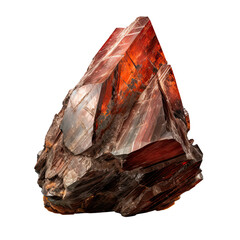 Sunstone gem isolated on transparent background