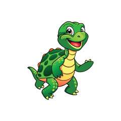 cartoon turtle character