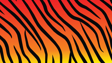 Tiger skin pattern background as material