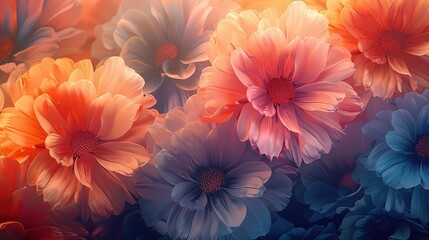 Obraz premium beautiful flower background.