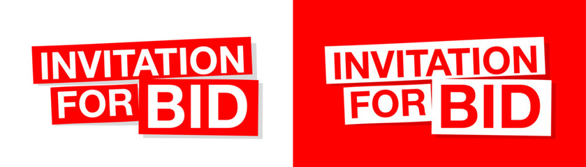 Invitation for bid