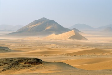 Fototapeta na wymiar Epic desert landscape 