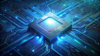 circuit board hi tech background