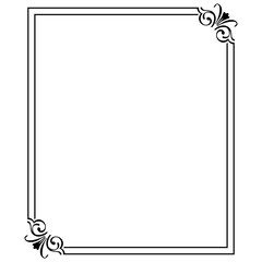 Fototapeta premium classic ornament frame 