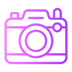 camera gradient icon