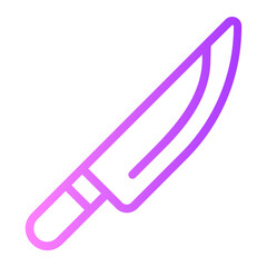 knife gradient icon
