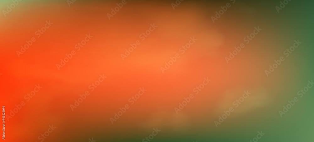 Poster modern colorful gradient background with clouds