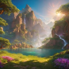 Heaven Landscape Background Very Cool
