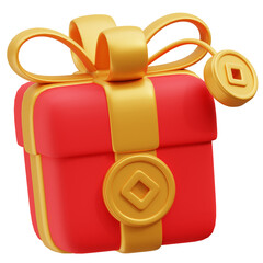 3d Chinese Gift Box