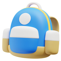 3d Bag School Element