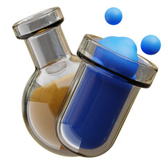 3d Test Tube
